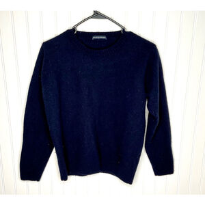 Women's Brandy Melville Italian Wool blend Sweater One Size S/M Navy Blue